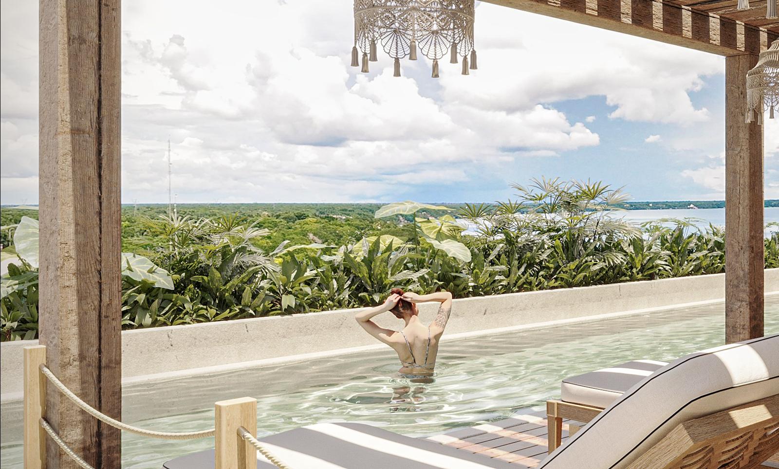 Render de Malena, departamentos en Bacalar — 4
