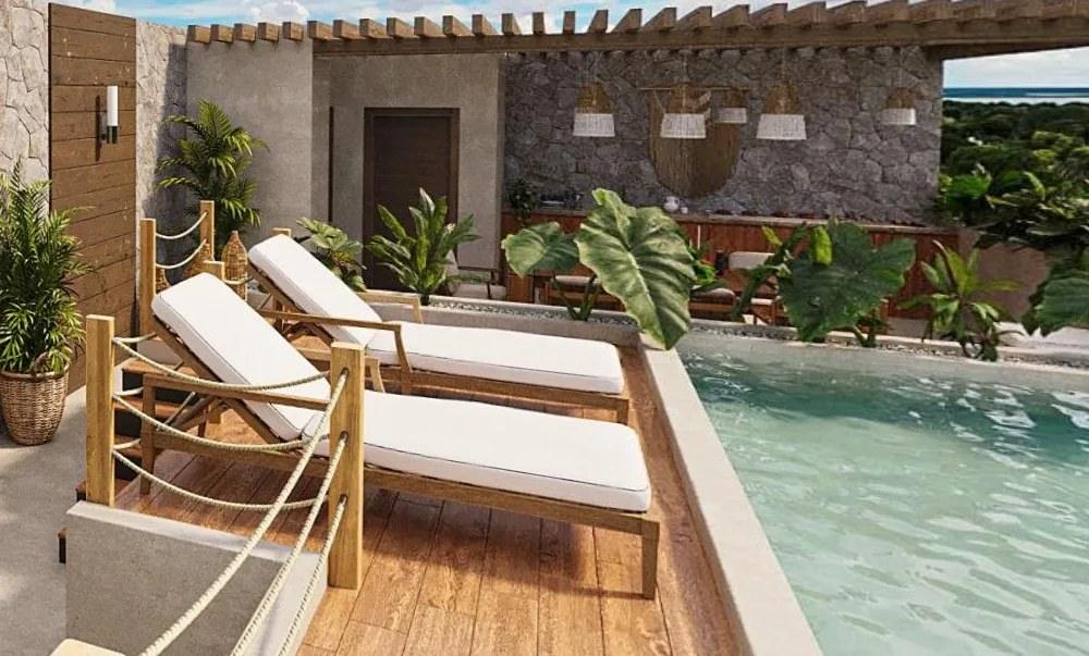 Render de Malena, departamentos en Bacalar — 5