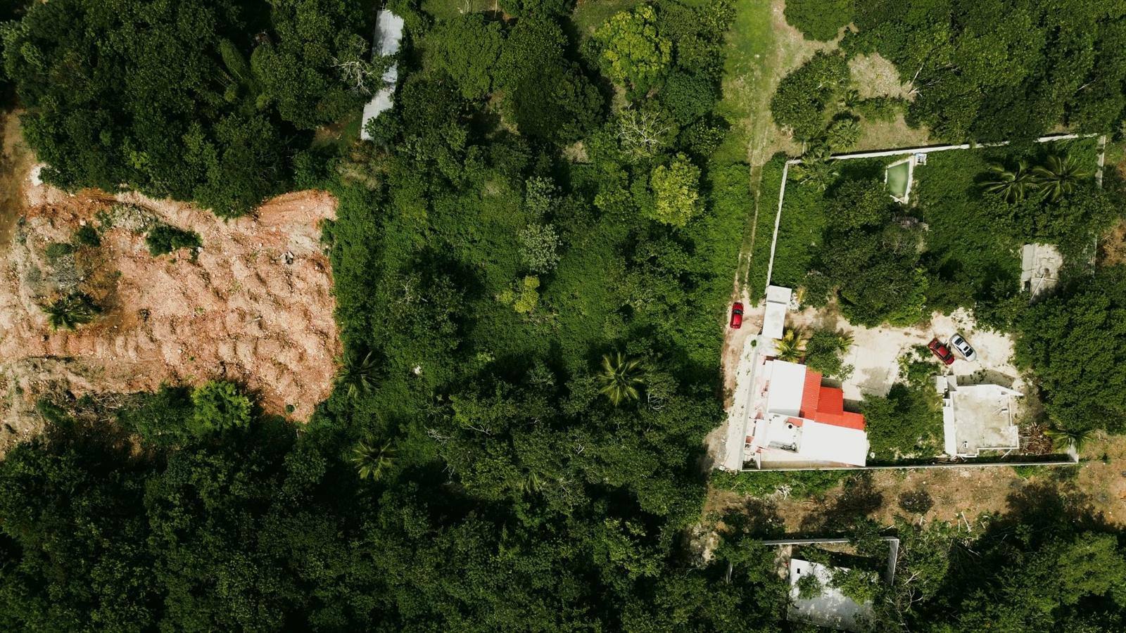 Vista aérea de los Terrenos Wizapool en Bacalar — 4